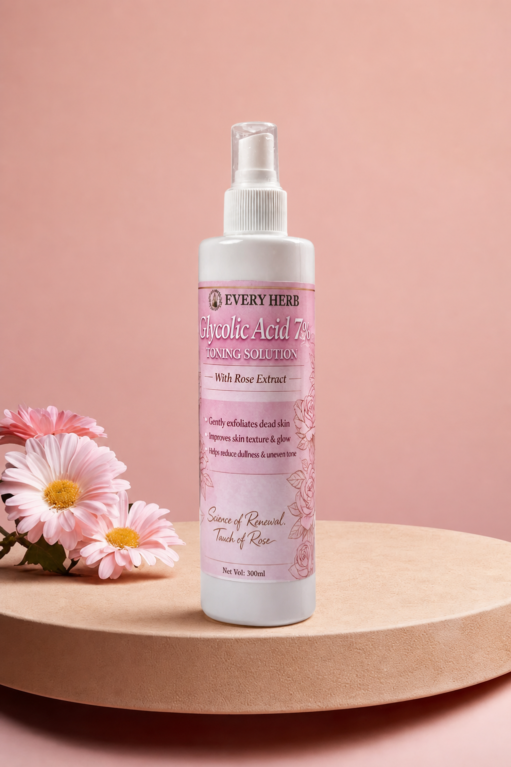 Glycolic Acid 7% Toning Solution With Rose Extract