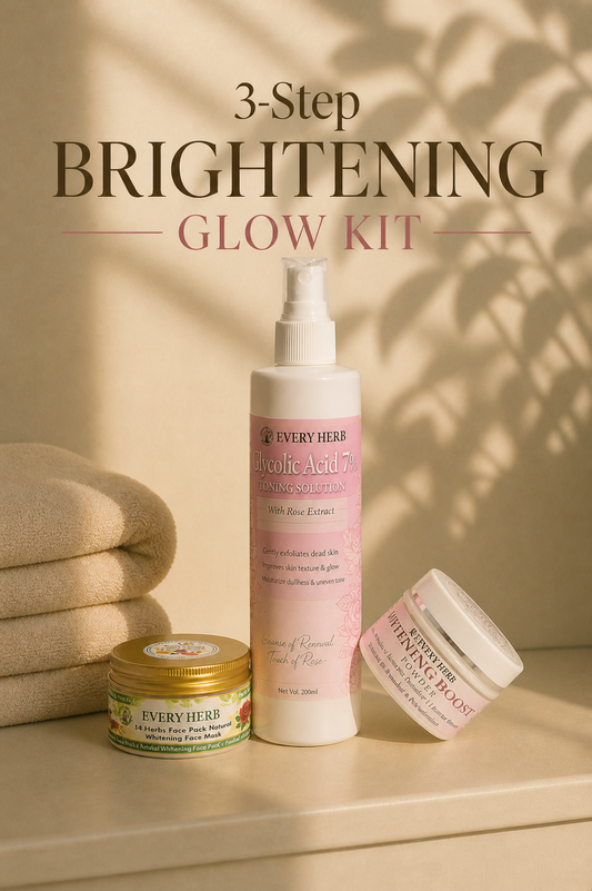 3-Step Brightening Glow Kit