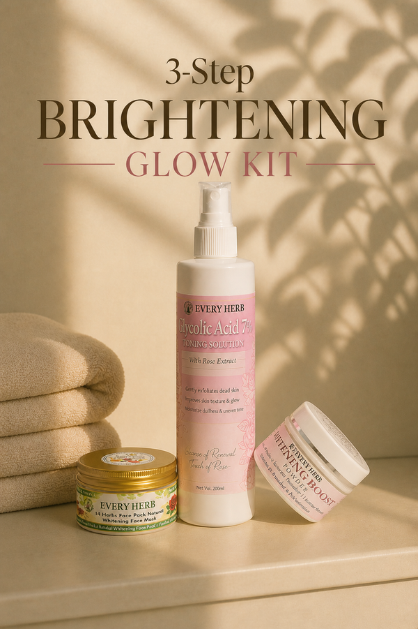 3-Step Brightening Glow Kit